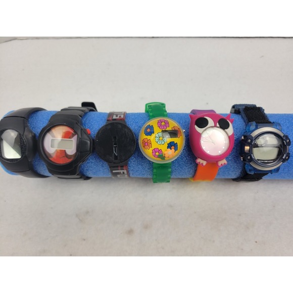 Vintage‎ & Modern Lot Youth Watches: Disney Spiderman Transformers **READ** - Picture 1 of 12